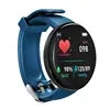 D18 Fitness Tracker Smartwatch - Waterproof Heart Rate & Sleep Monitor Blue D18 My Store