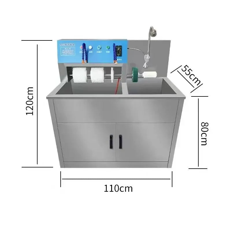 Professional Commercial Shoe Cleaning Machine Automatic Sneakers Washing Dryer Sterilizer for Shoe Store and Laundry