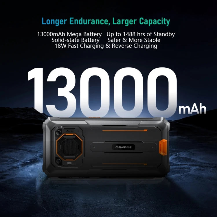 Blackview BV6200 Pro Rugged Smartphone | 128GB Storage | Tidesmit Tidesmit