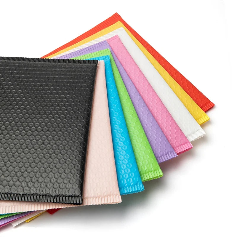 Eco Friendly Packaging Envelopes Custom Shipping Padded Mailers Pink Poly Bubble Mailers Wholesale Padded Envelopes