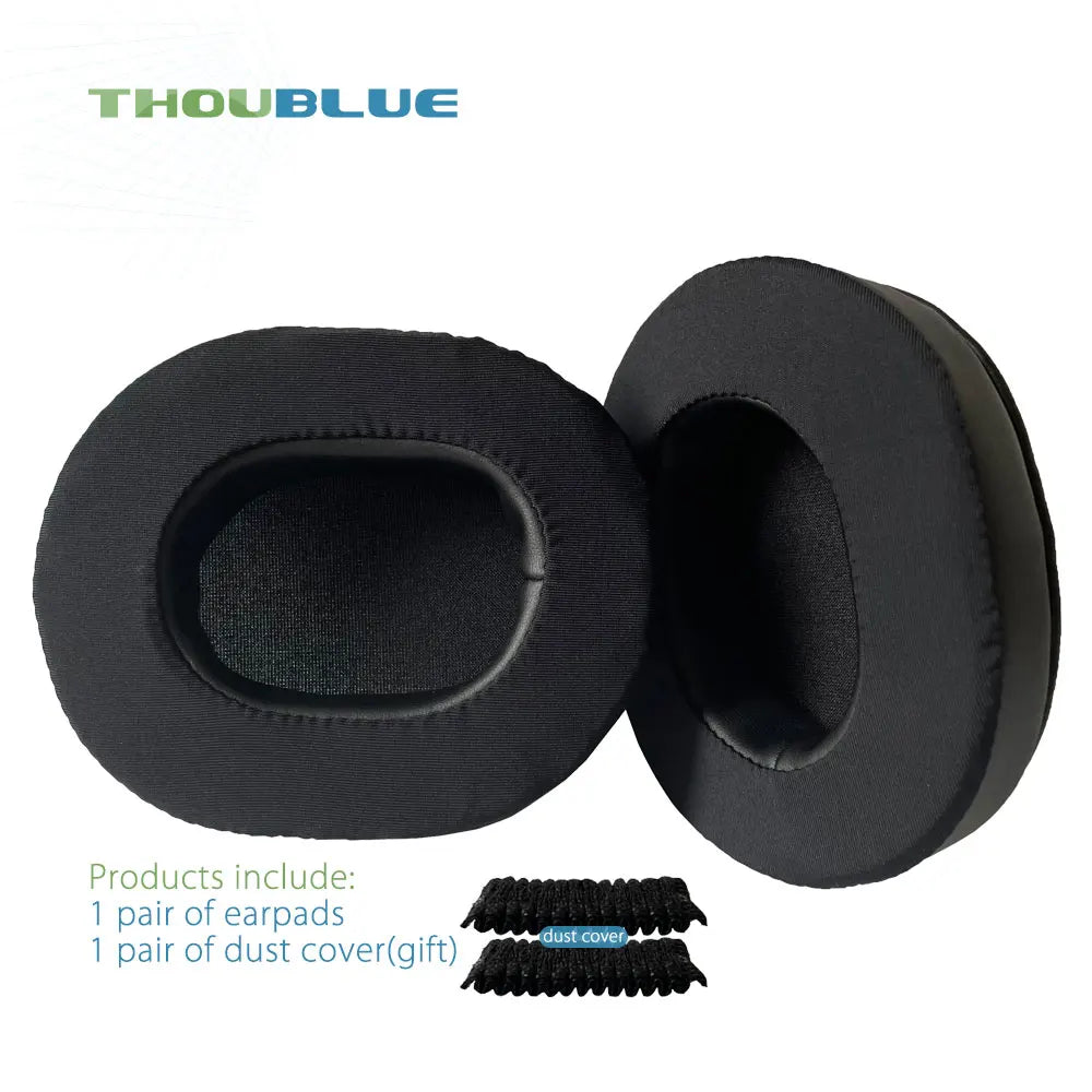 HyperX Cloud Replacement Ear Pads - Memory Foam Over-Ear Cushions 6Black ice gel Tidesmit