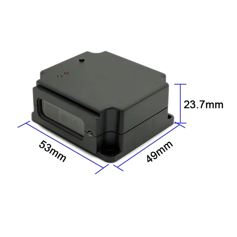GM75 1D 2D Global Exposure Barcode Scanner DC5V USB UART Support Qr Code Bar Code With High Speed For Bus Supermarket Hospital