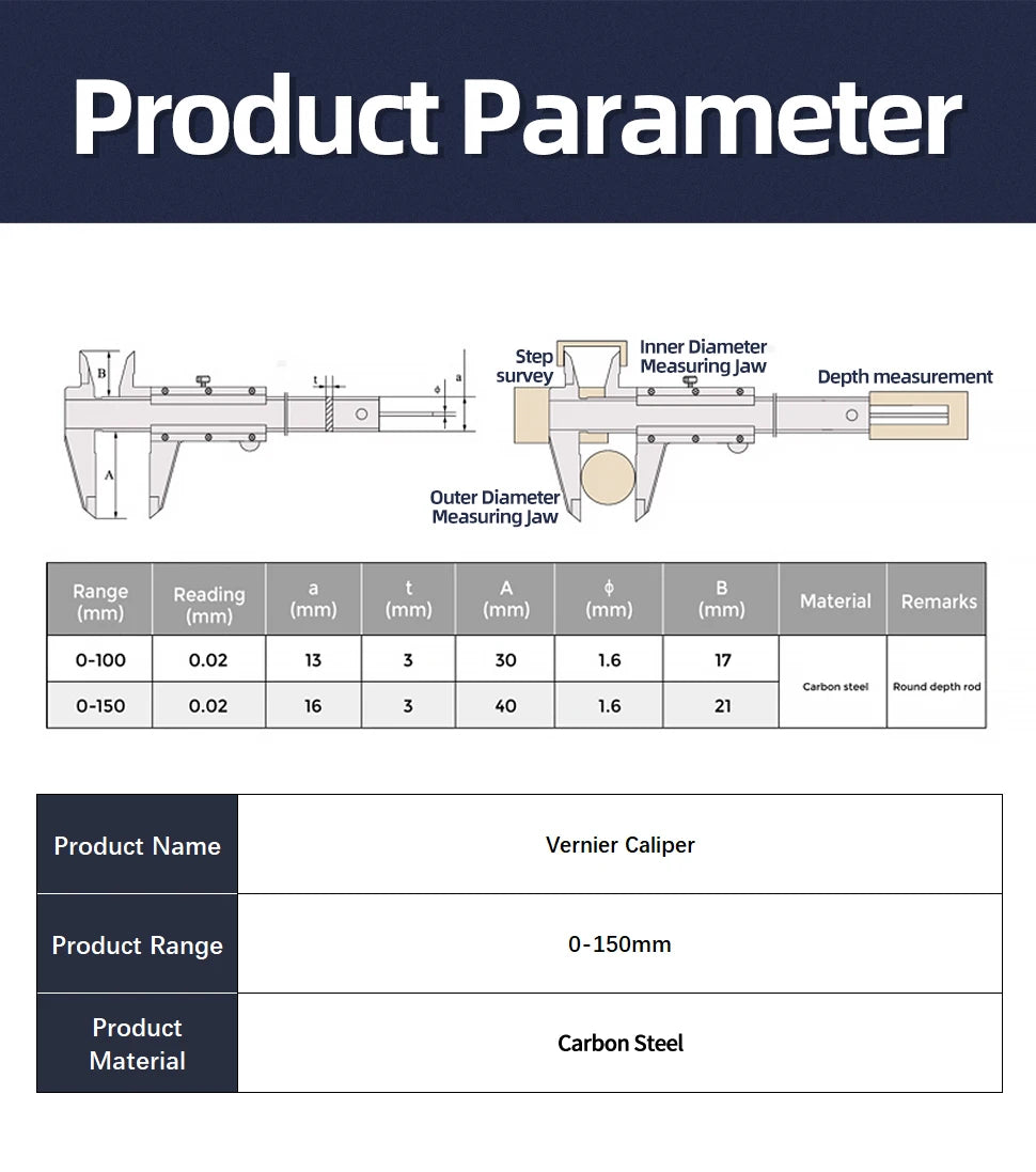 Metal Caliper Digital Pachometer Professional Vernier Caliber Measuring Tools Woodworking Thickness Gauge Depth Electronic Ruler