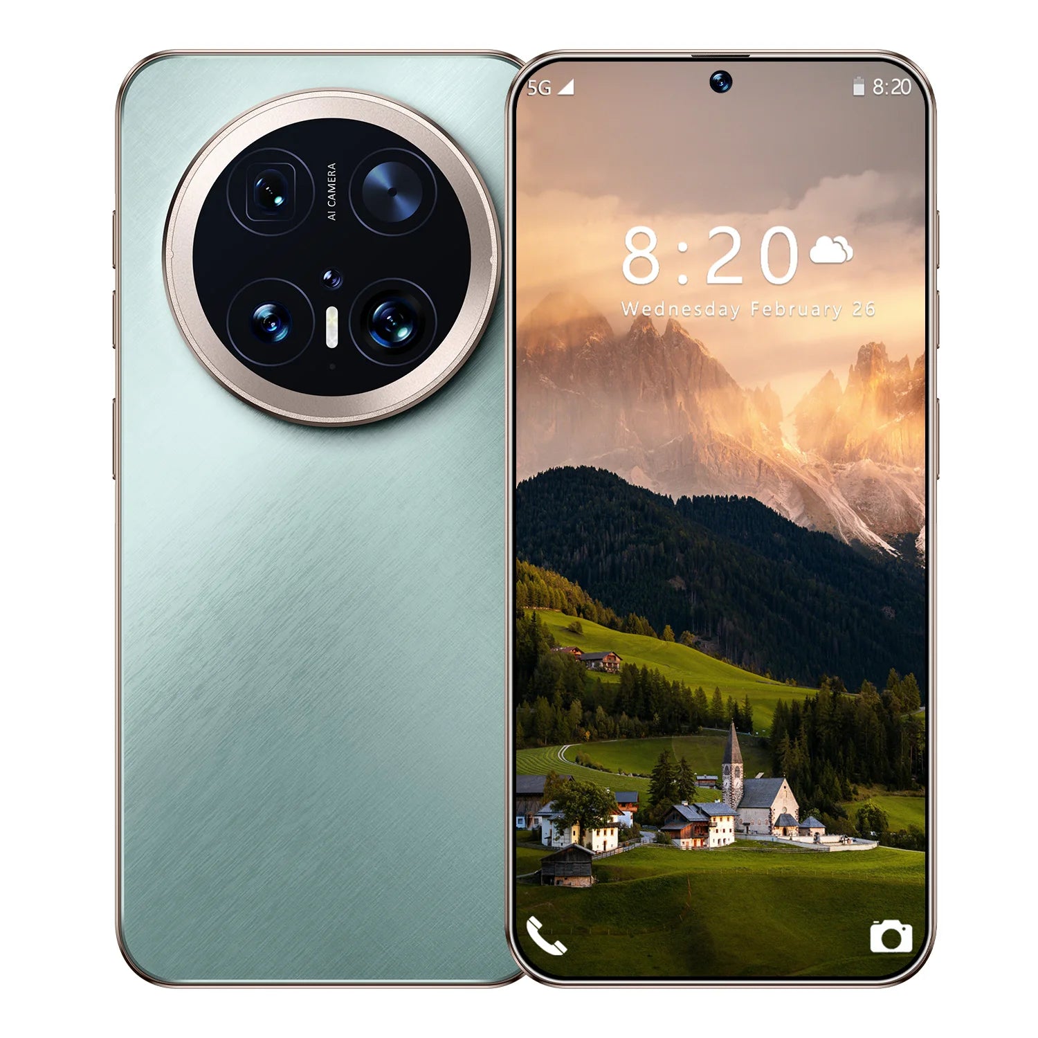 Mate 70 Pro 5G smartphone with 7.3 inch HD display, 108MP camera, 16GB RAM and 1TB storage in new condition.