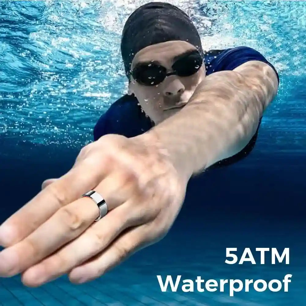 Tidesmit Smart Health Ring VR11 - Waterproof Fitness Tracker & Monitor Tidesmit