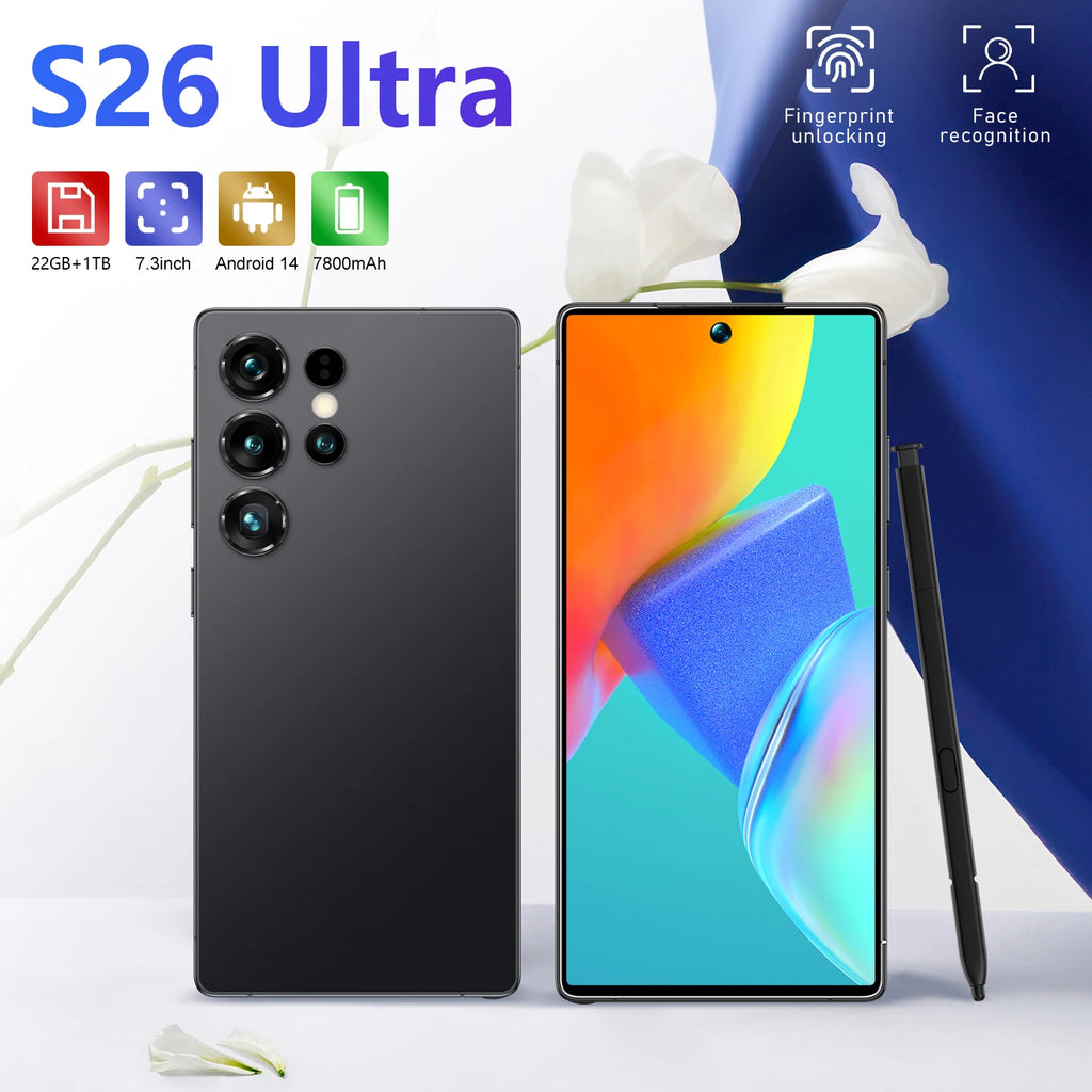 Tidesmit Android 15 5G Smartphone | 1TB Storage & 22GB RAM | 7.3 Inch Tidesmit