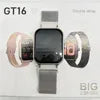GT16 Fitness Tracker Smart Watch - 2.01 Inch Waterproof Display Silver GT16 smart watch My Store