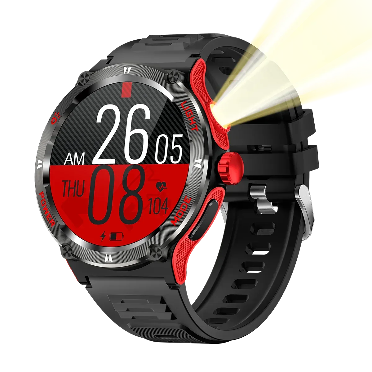 Smartwatch KT76 Waterproof Fitness Tracker with Heart Rate Monitor My Store