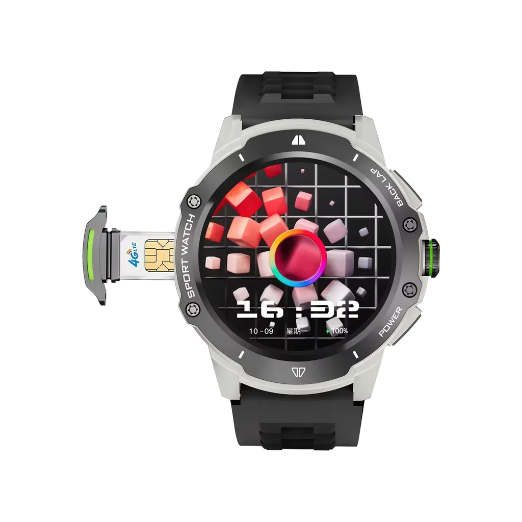 4G LTE Smartwatch with GPS and Fitness Tracker - Black My Store