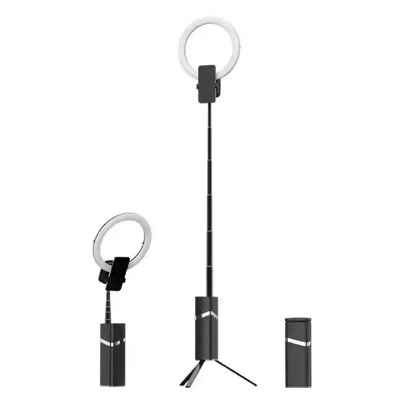 Portable LED Ring Light for Content Creation - YY-1 Pink/Black Tidesmit