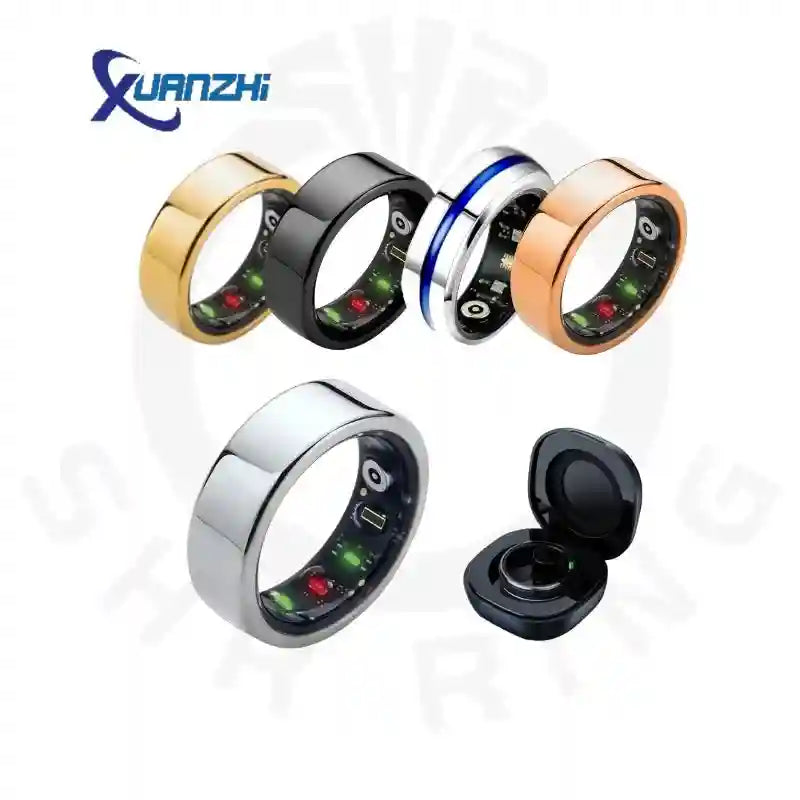 Smart Ring Fitness Tracker - K3 Heart Rate & Sleep Monitor by Tidesmit Tidesmit