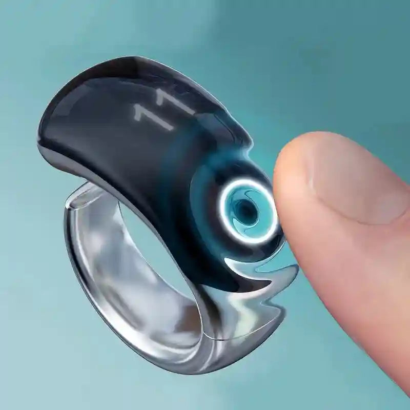 Tidesmit Smart Health Ring - Bluetooth Fitness Tracker with Heart Rate Monitor Tidesmit