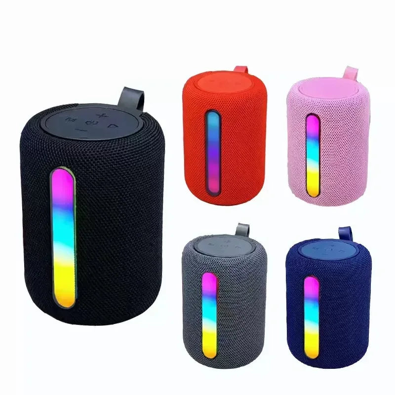 Portable Bluetooth Speaker with RGB Lights and 360 Surround Sound My Store