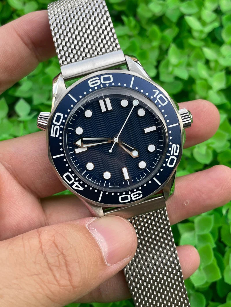 Wholesale Factory Price Mechanical Diver 300m 8806 Movement Titanium Case Automatic Watches Men Wrist Luxury Relojes Hombre