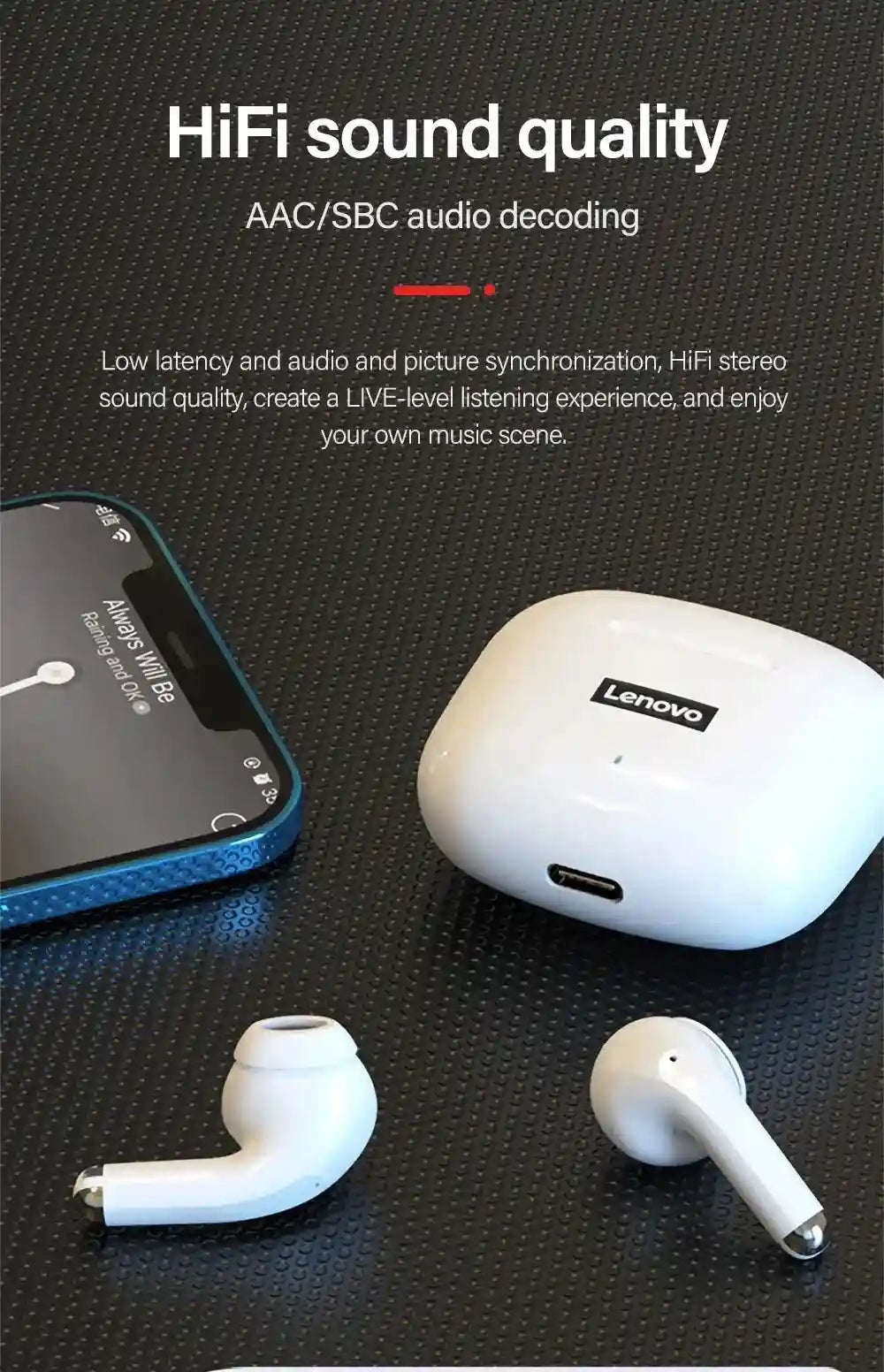 Tidesmit LP40 Pro Wireless Bluetooth Earbuds TWS Sport Headphones Tidesmit
