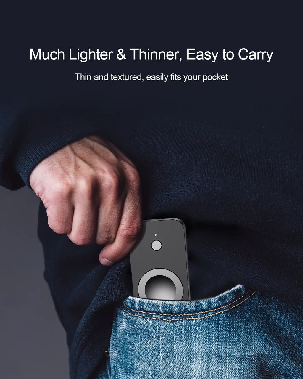 Magnetic Apple Watch Power Bank 1000mAh Portable Keychain Charger Tidesmit