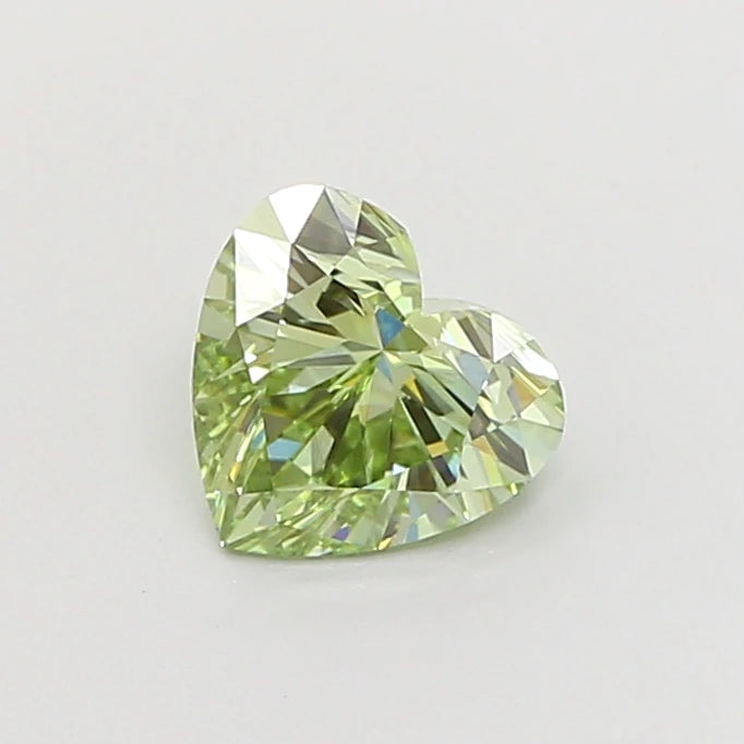 1CT VSVVS Clarity Synthetic Lab Diamond Fancy Intense Green Diamond IGI Certified Excellent Cut Loose Diamond for Jewelry Making