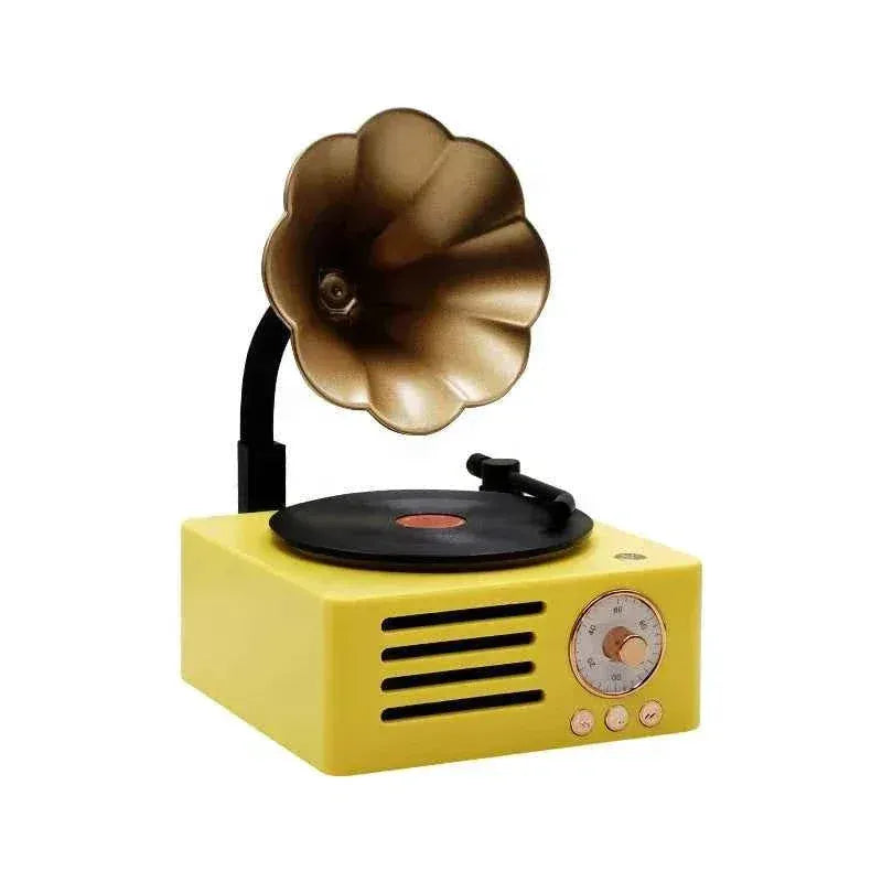 Portable Bluetooth Speaker | Vintage Wireless Vinyl Style Audio My Store