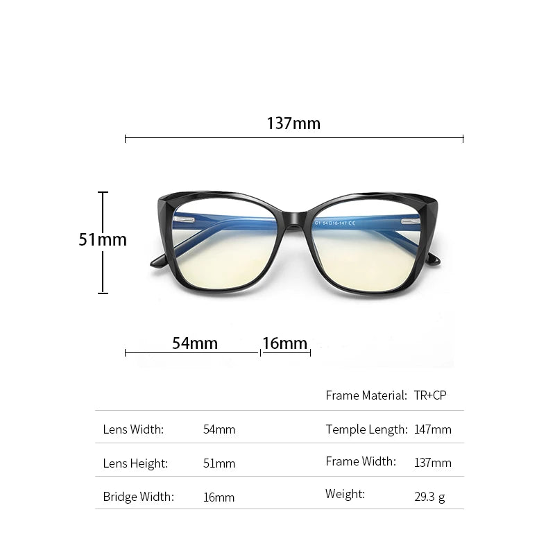 Monture Lunettes Chic Floral Cateye Women High Quality Eyewear Luxury Blue Light Filter Plastic 2023 Optical Frames Eyeglasses