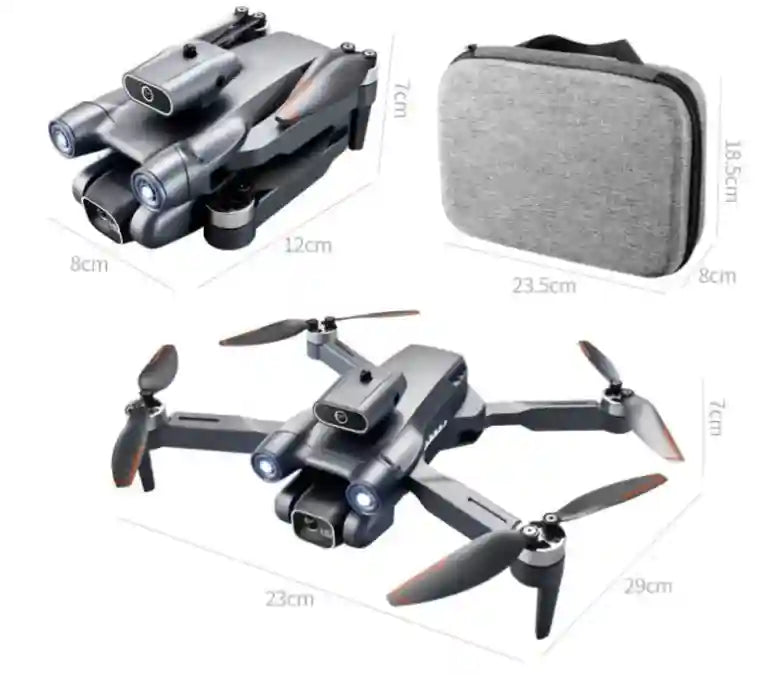 4K Mini Drone with Obstacle Avoidance - LSRC S1S Foldable Quadcopter Tidesmit