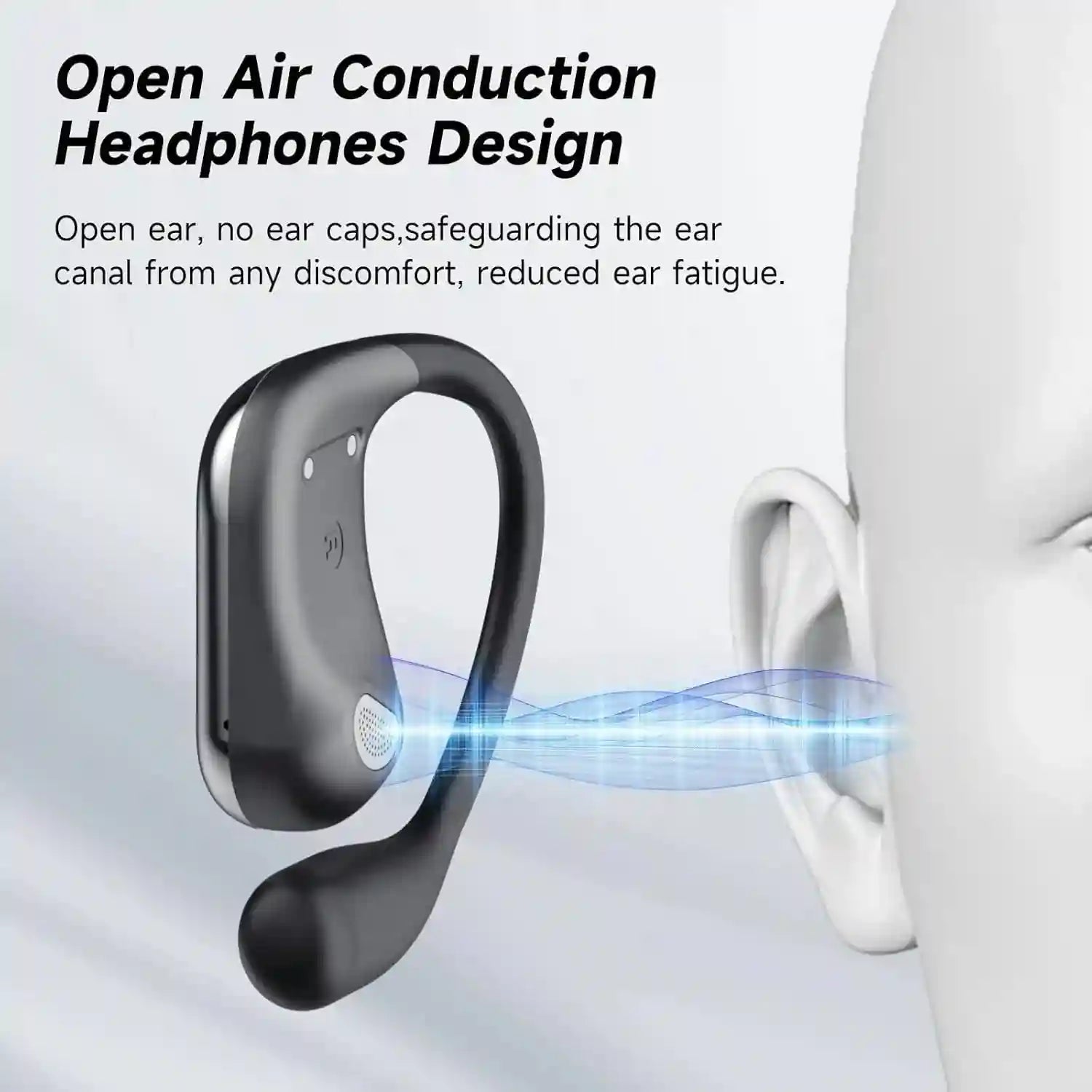 Tidesmit YYK-Q16S Open Ear Bluetooth Sport Earbuds – Wireless Audio Tidesmit