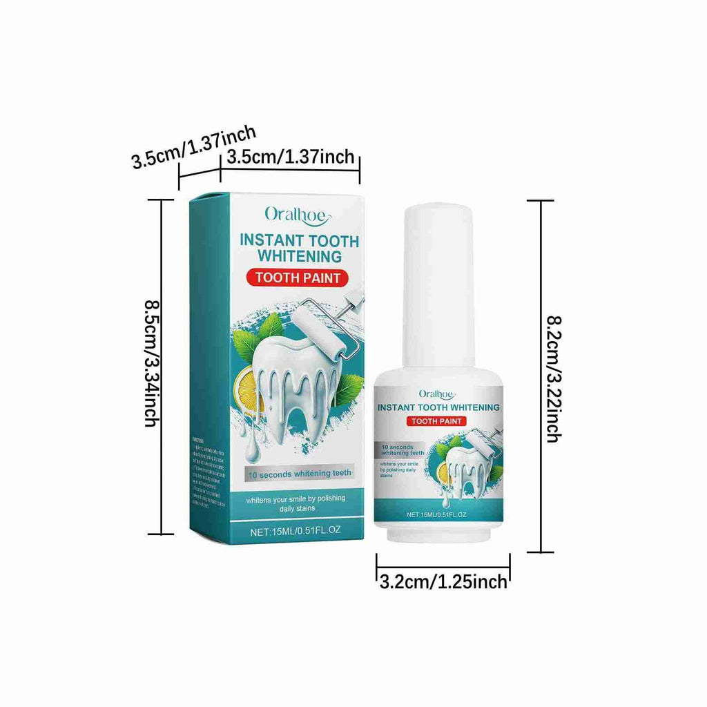 Tidesmit teeth whitening paint removing stubborn stains and tartar for fresh breath and improved oral hygiene