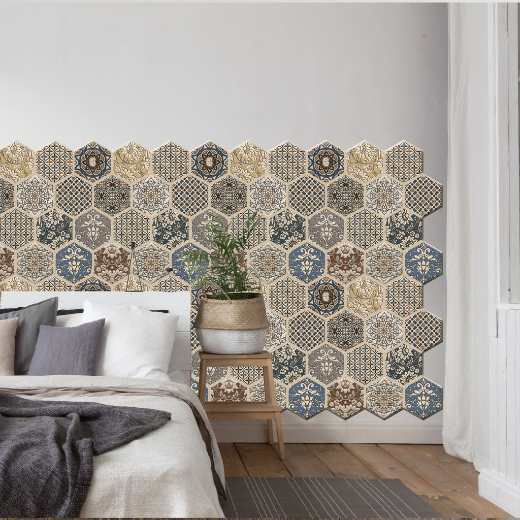5/10pcs Peel and Stick Tile Backsplash Thicker Design Marble Tiles 12"x12" Stick on Backsplash Self Adhesive Tiles for Anyroom