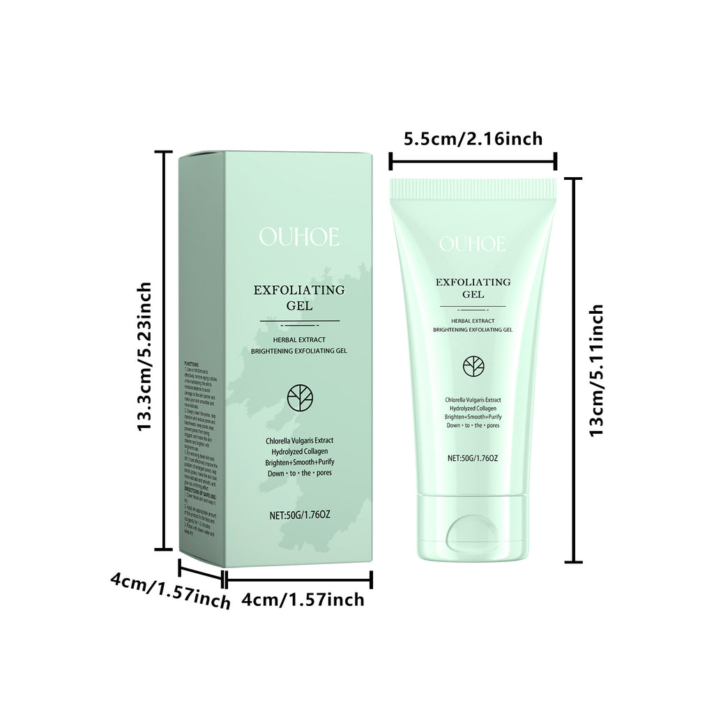 Exfoliating Peeling Gel for Face - Brightening 50g Skin Care Scrubs Treatments Tidesmit