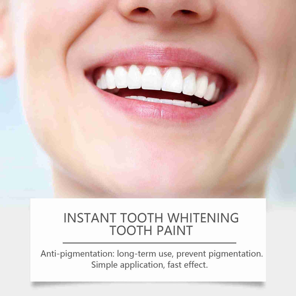 Tidesmit teeth whitening paint for removing stains and tartar for fresh breath and oral hygiene.