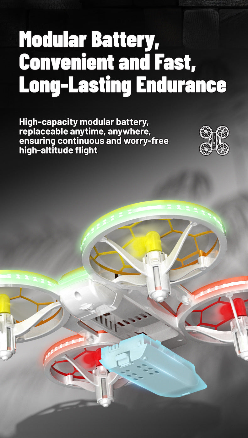 Mini Racing Drone H127 with Altitude Hold & 360 Flips - Violet Tidesmit