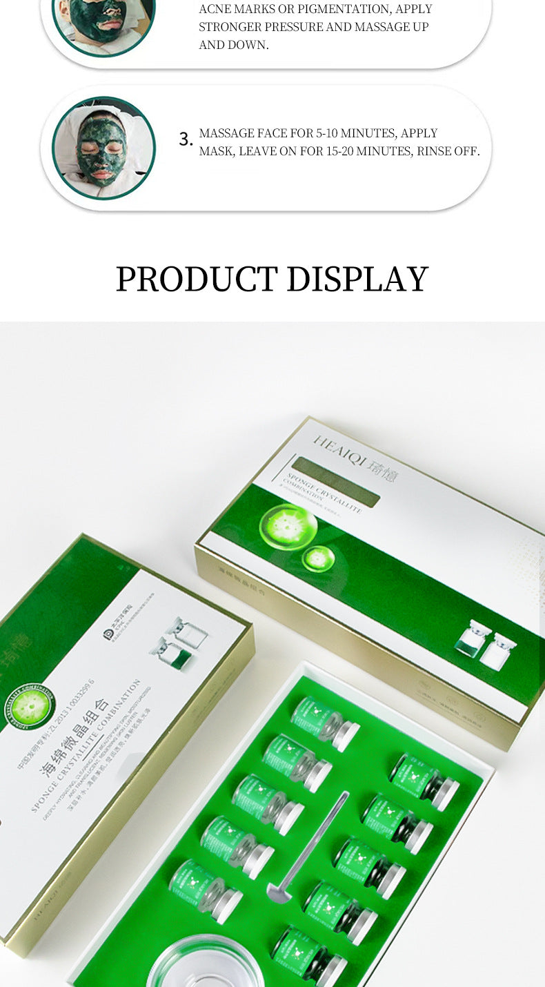 Facial Natural Algae Peeling Whitening Melasma Peel Kit Seaweed Algae Breakouts Moisturizing Rejuvenate Pore Shrinkage Skin Care
