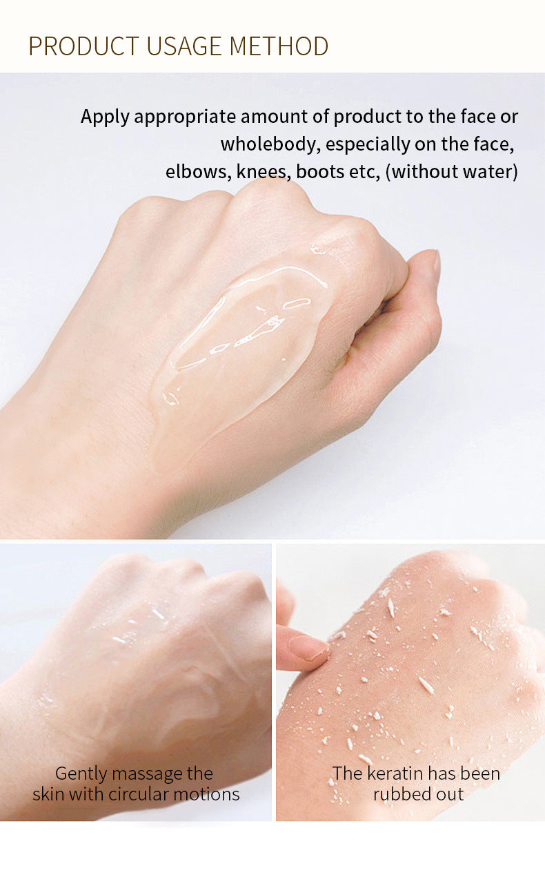 Orange Exfoliating Gel - Brightening Face & Body Scrub 100g Scrubs Treatments Tidesmit