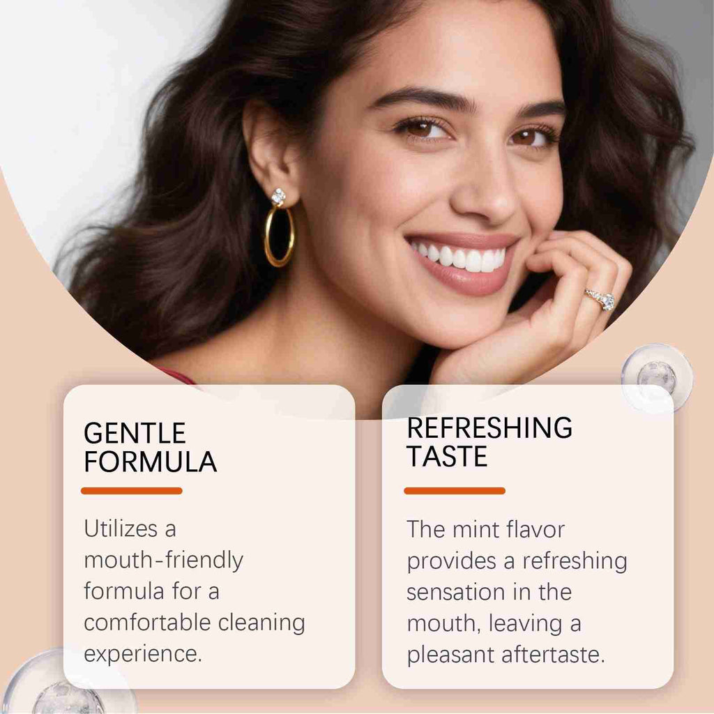 Tidesmit whitening toothpaste for plaque removal, gum protection, and enamel strengthening for brighter teeth.
