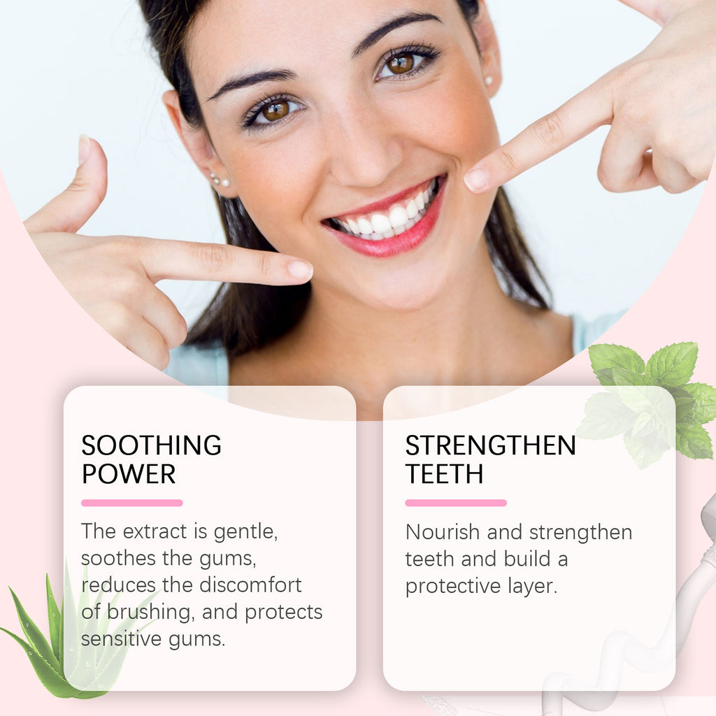 Tidesmit Niacinamide teeth whitening toothpaste for plaque removal, stain reduction, and fresh breath.