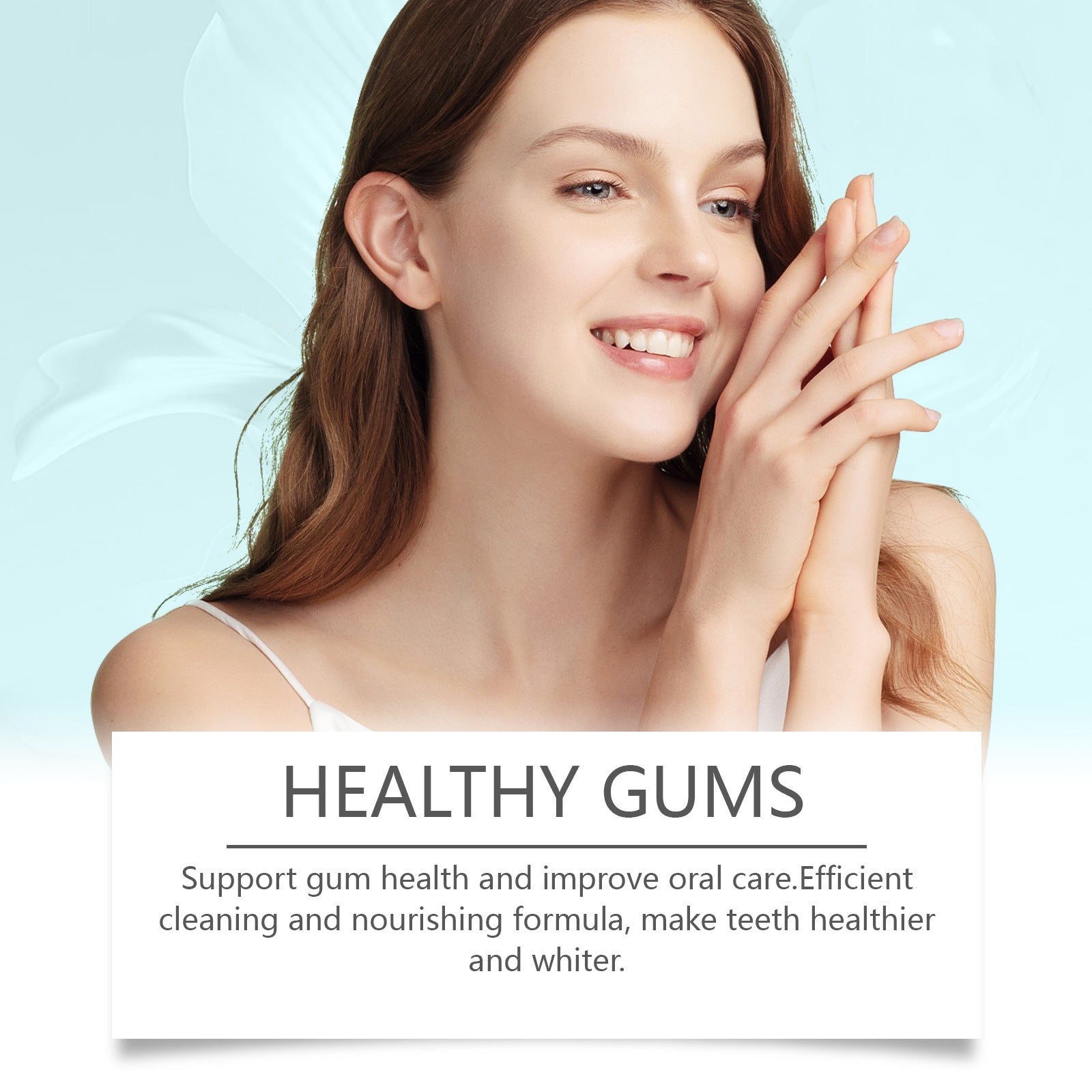 Tidesmit Niacinamide bleaching toothpaste for plaque removal, yellow stain whitening, and fresh breath care