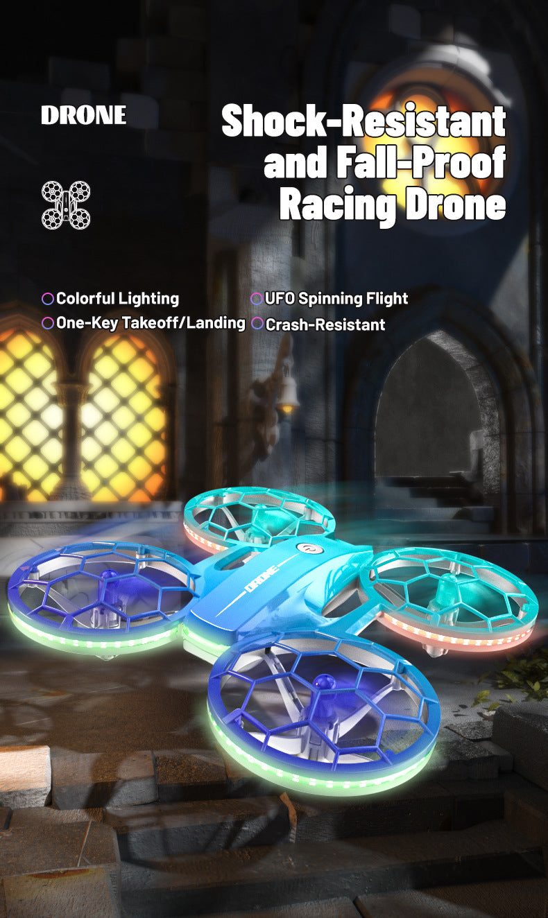Mini Racing Drone H127 with Altitude Hold & 360 Flips - Violet Tidesmit