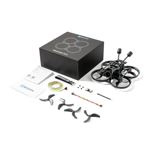 BETAFPV Pavo20 Brushless Whoop Drone O4 ELRS - Professional FPV Quadcopter Tidesmit