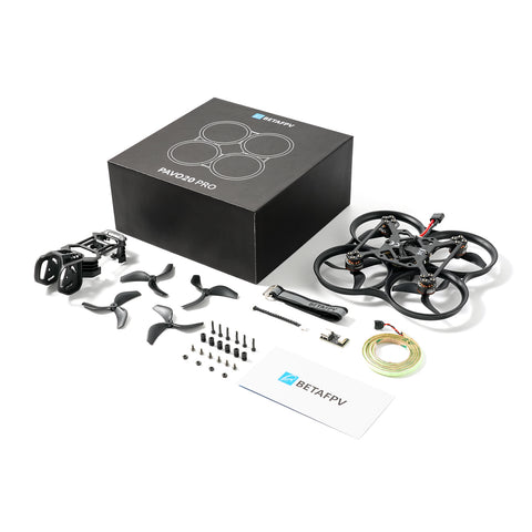 BETAFPV Pavo20 Brushless Whoop Drone O4 ELRS - Professional FPV Quadcopter Tidesmit
