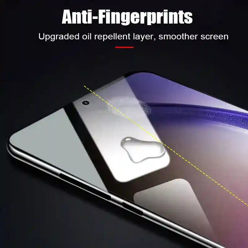 Privacy Screen Protector for Samsung Galaxy - 9H Tempered Glass 2-Pack AE Tidesmit