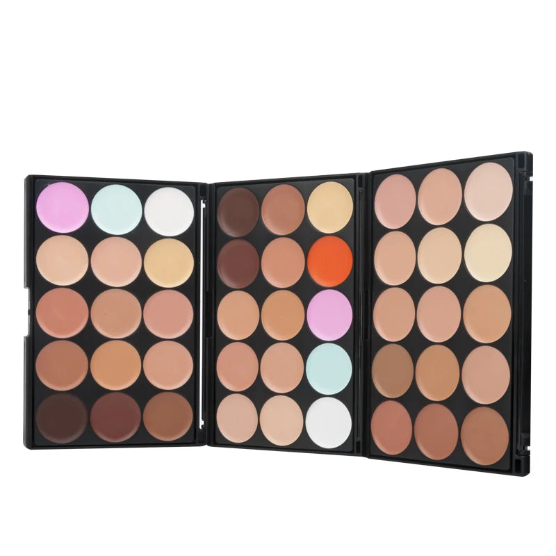 Tidesmit 15 color multifunction concealer palette for professional face makeup coverage of acne and dark circles