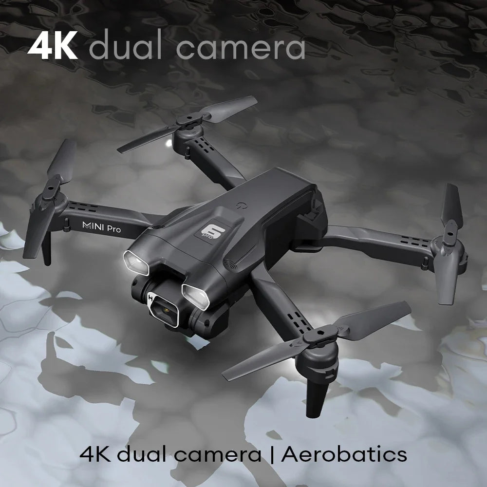 4K Camera Drone with Optical Flow Positioning - Foldable RC Aircraft Tidesmit