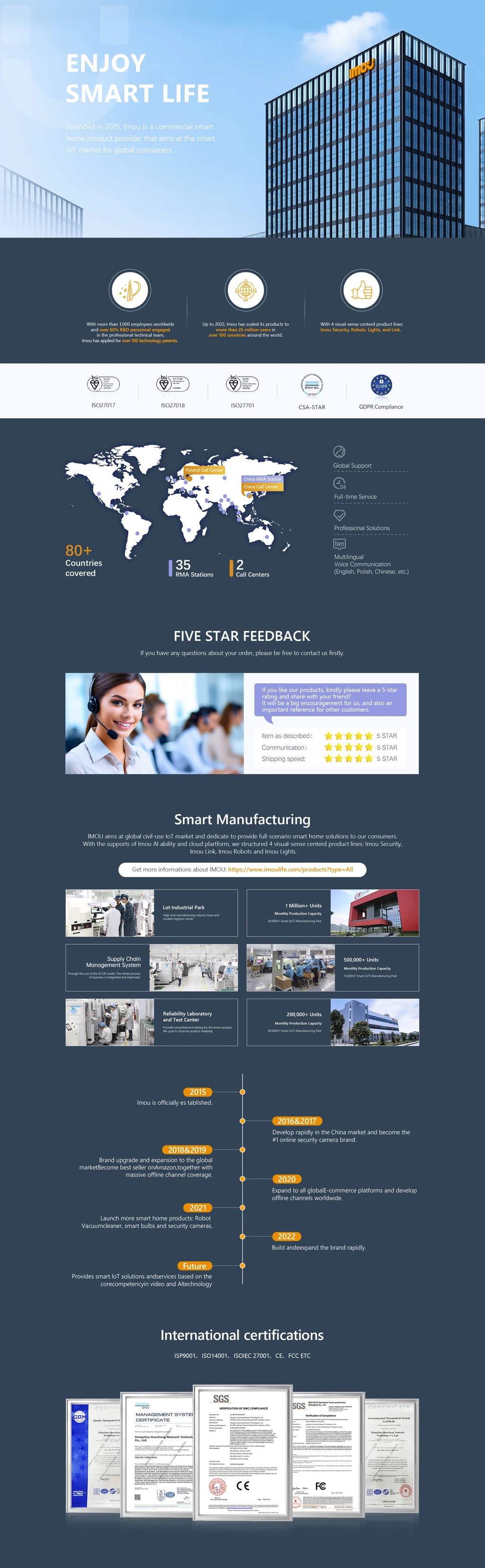 IMOU 2PCS Cruiser SE+ 5MP Set Wi-Fi Camera Smart Color Night Vision IP66 Outdoor Security 360° Coverage Smart Auto Tracking