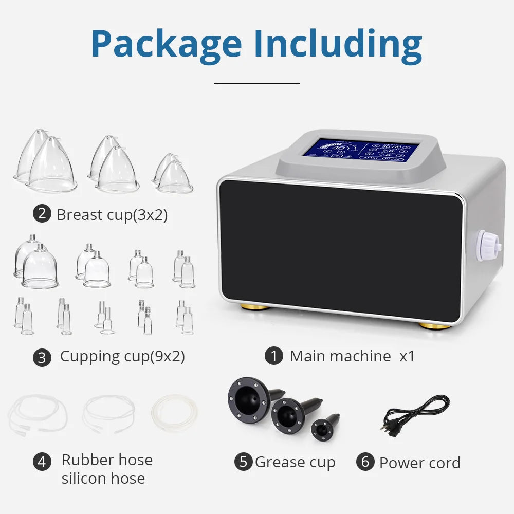 Vacuum Therapy Machine for Breast Enhancement & Body Contouring (EU Stock) Body Shaping Massage Equipment spain Tidesmit