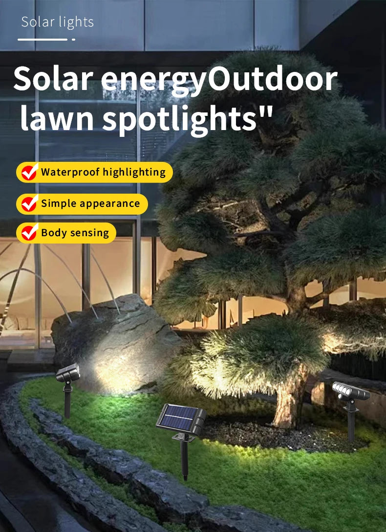 4PCS Solar Powered Outdoor Wall Light 3 Modes Security Lamp for Patio Garden Porch Fence Corridor Balcony 5 LED Bulbs Motion Sensor Solar Pathway