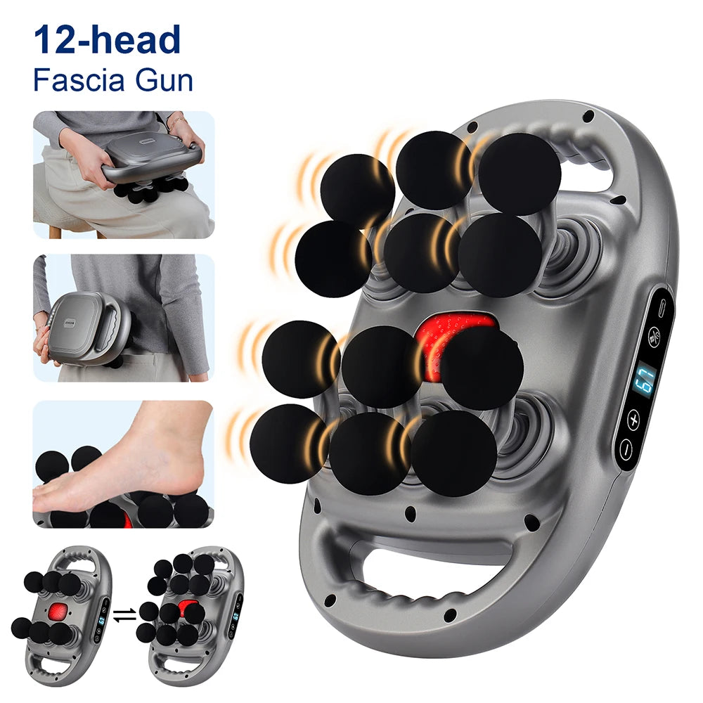 Deep Tissue Electric Massager - Professional Muscle Recovery Device Body Shaping Massage Equipment Tidesmit