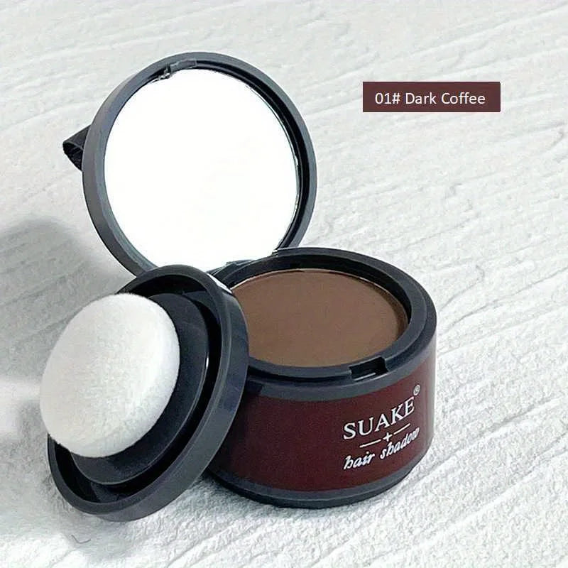 Tidesmit Hairline Contouring Powder texture close-up for filling forehead hair gaps and repairing thin hairlines