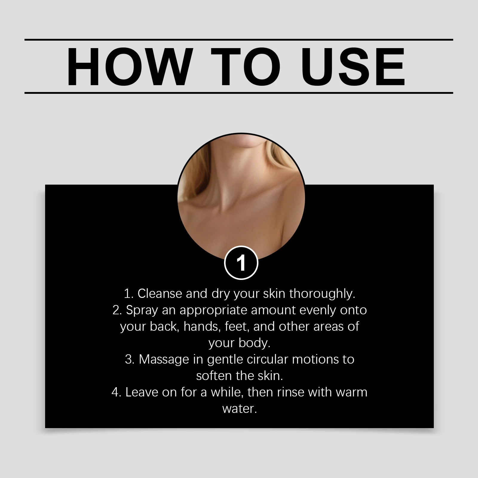 Kojic Acid Turmeric Spray Body Exfoliating Dead Skin Remover Smoothing Brightening Dullness Hydrating Gentle Peel Refreshing