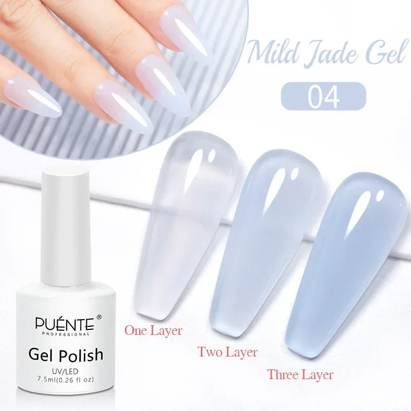 3D Sculpture Gel Nail Polish 15ml - Professional Soak Off Formula Permanent Makeup Machines mild jade gel 04 Tidesmit