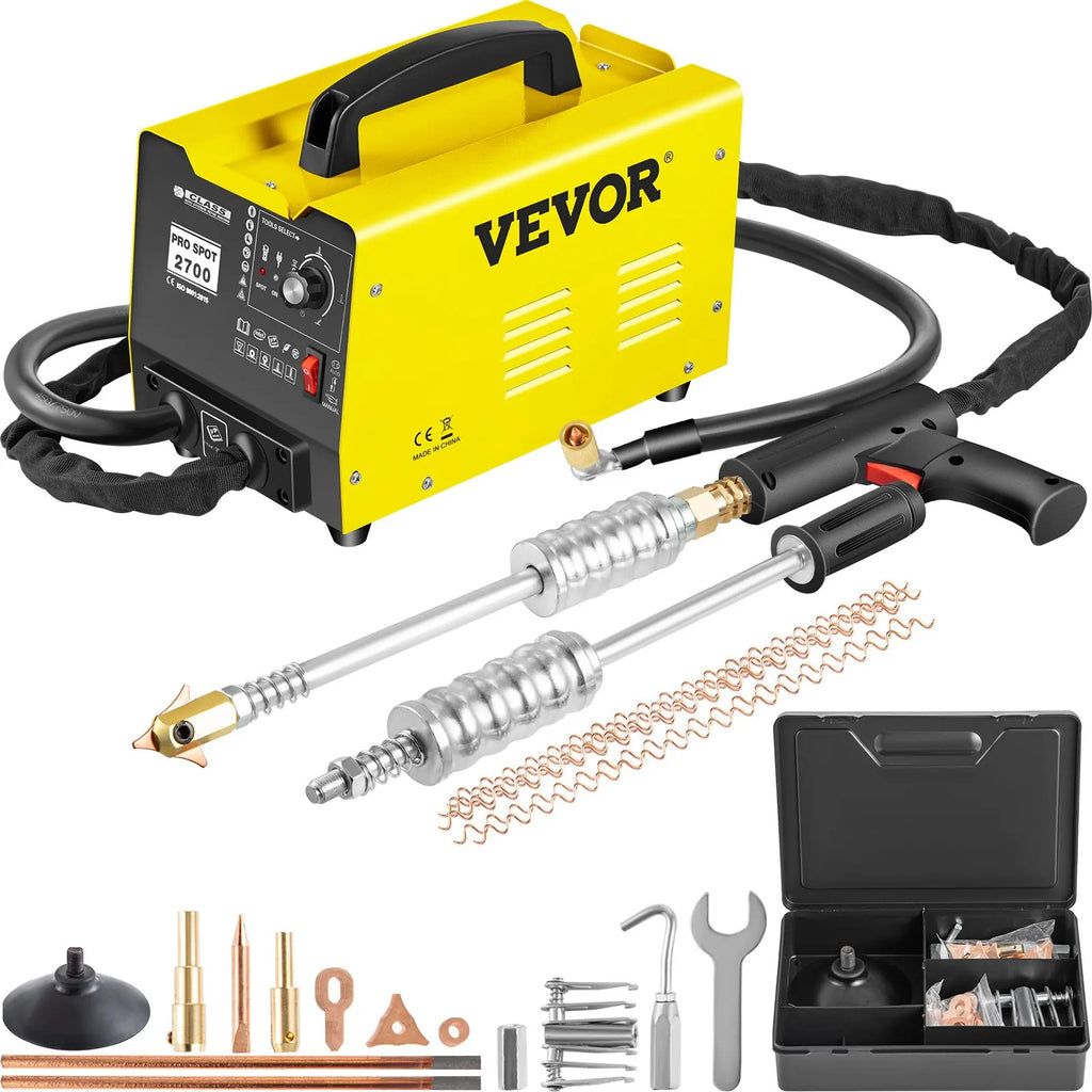VEVOR Pro Leg Stretcher 220LBS Leg Stretch MachineCarSpotWelder3500ADentPullerKitHandHeldVehicleSpotterWeldingCarBodyBumper
