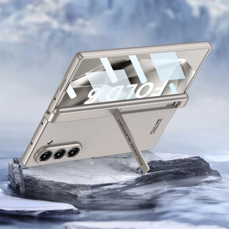Galaxy Z Fold 6 Case with Hinge Protection and S-Pen Slot Tidesmit